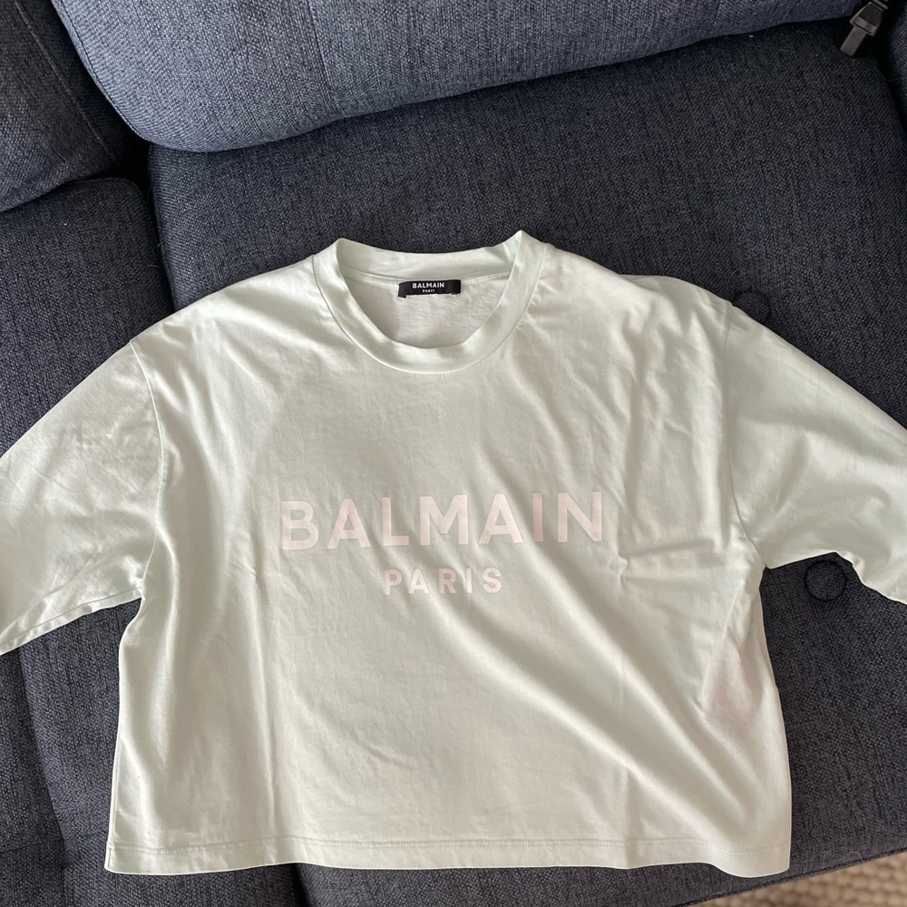 Balmain Cropped Shirt Size XS